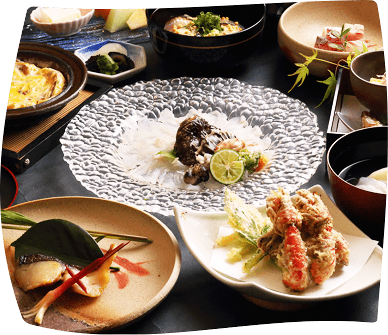 岡山市の和食、日本料理 あじ彩 真